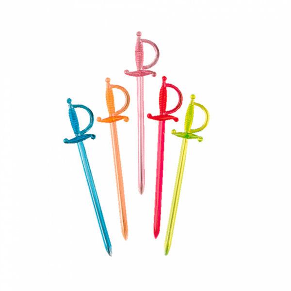 PINCHO ESPADA PLASTICO 7.5CM (1000U)
