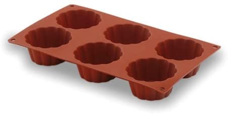 MOLDE SILICONA 30X17.5CM 6U BRIOCHETTE
