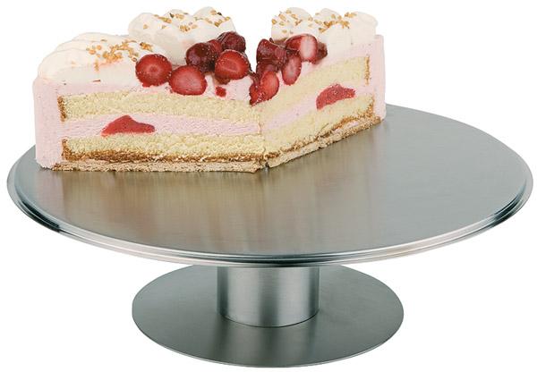 PORTA TARTAS GIRATORIO 30CM INOX