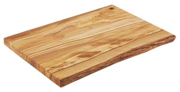 TABLA SERVIR MADERA OLIVO 35X24CM
