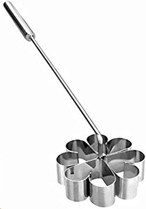 MOLDE FLORON GRANDE INOX
