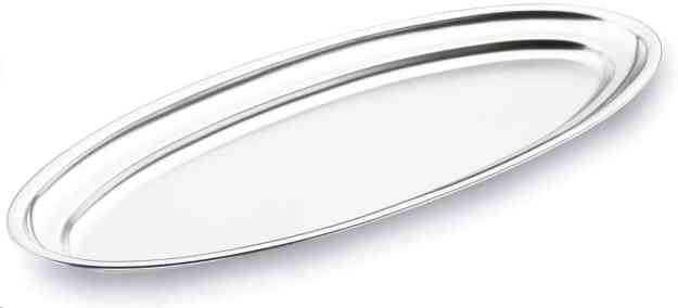 BANDEJA OVAL 80X48CM INOX