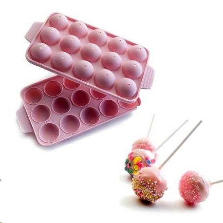 MOLDE CAKE POPS+30 PALITOS