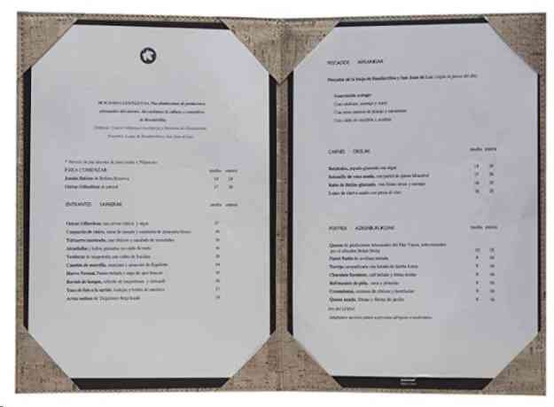 CARTA MENU A4 DEGAS