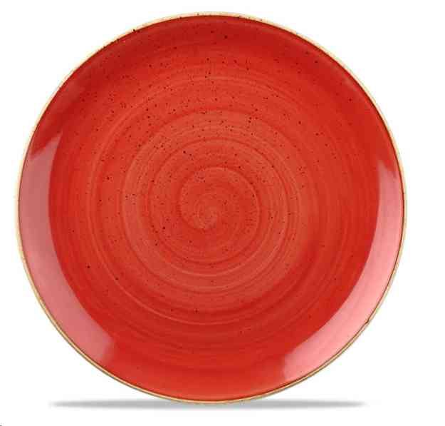 PLATO POSTRE 21.7CM BERRY RED