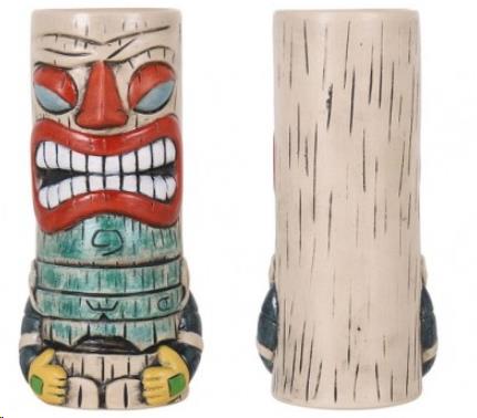 VASO TIKI 38CL RAINBOW 7.3X19.5CM