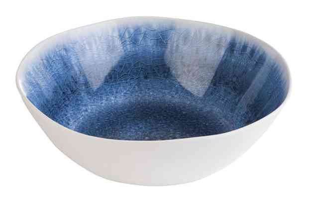 BOL OCEAN Ø30.5X9CM AZUL MELAMINA