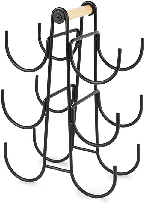 BOTELLERO 26.6X14X37.5CM ALAMBRE ACERO